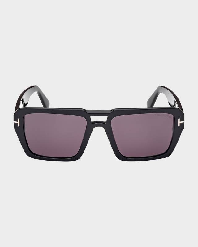 Redford Acetate Aviator Sunglasses